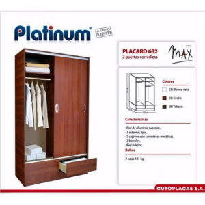 PLACARD MAX 2 PUERTAS PLATINUM