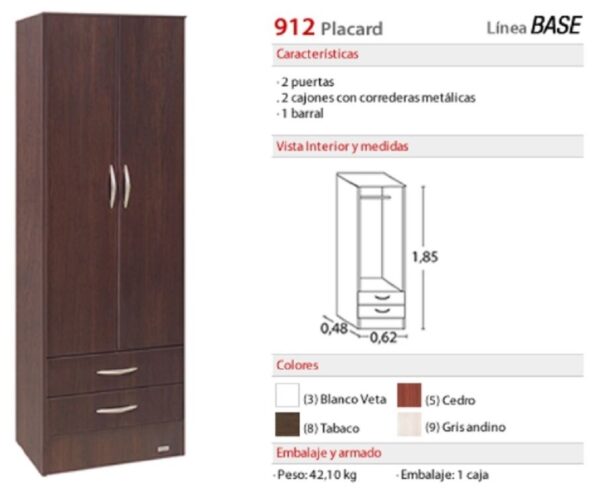 PLACARD 2 PUERTAS PLATINUM - Imagen 2