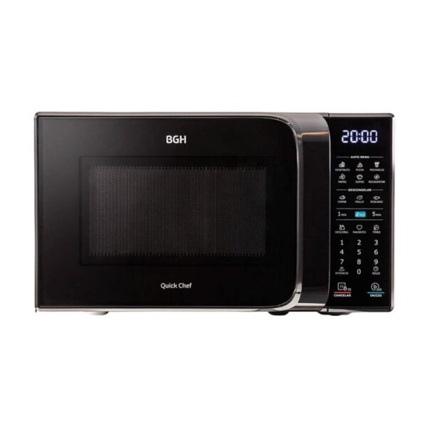 MICROONDAS BGH QUICK CHEFF NEGRO