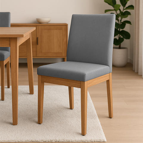 COMBO GENUD MESA CUADRADA +8 SILLAS ROBLE-CONSULTAR PRECIO - Imagen 4