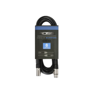 CABLE XLR-XLR 6 MTS ROSS