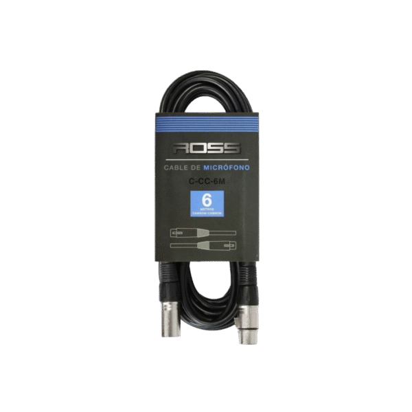 CABLE XLR-XLR 6 MTS ROSS