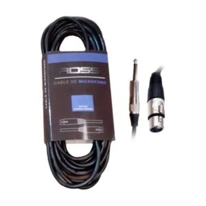 CABLE XLR-PLUG ROSS 6 MTS