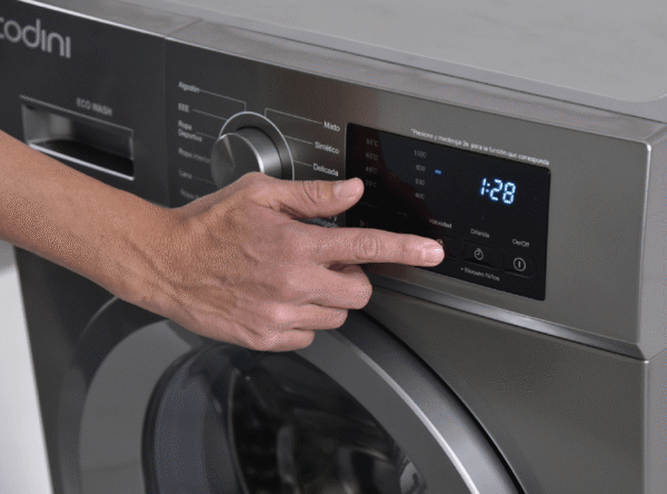 LAVARROPAS ECO WASH 6KG SILVER CODINI - Imagen 2