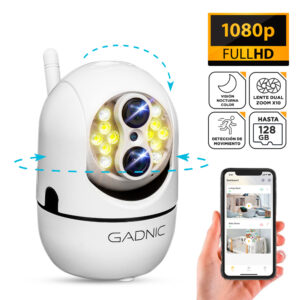 CAMARA DE SEGURIDAD GADNIC DOBLE LENTE