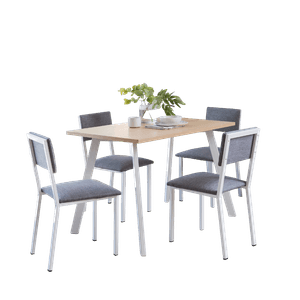 COMBO SIL-CAR MESA NILO + 4 SILLAS