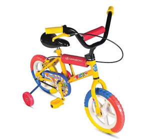 BICICLETA GRIBOM ROD 12 RUEDAS PLASTICAS
