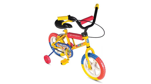 BICICLETA GRIBOM ROD 12 RUEDAS PLASTICAS