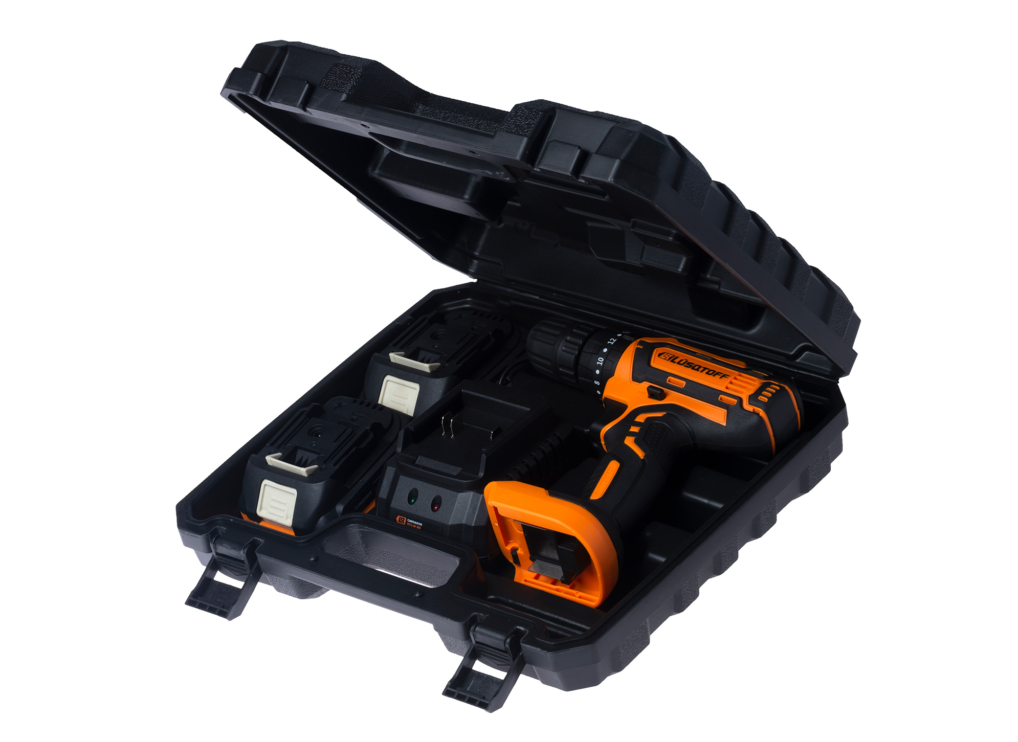 TALADRO A BATERIA C/ PERCUTOR LUSQTOFF ATL188B - Imagen 3