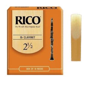 CAÑA CLARINETE N°2.5 RICO X UNIDAD