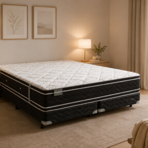 SOMIER DESEO CORAL 1.40