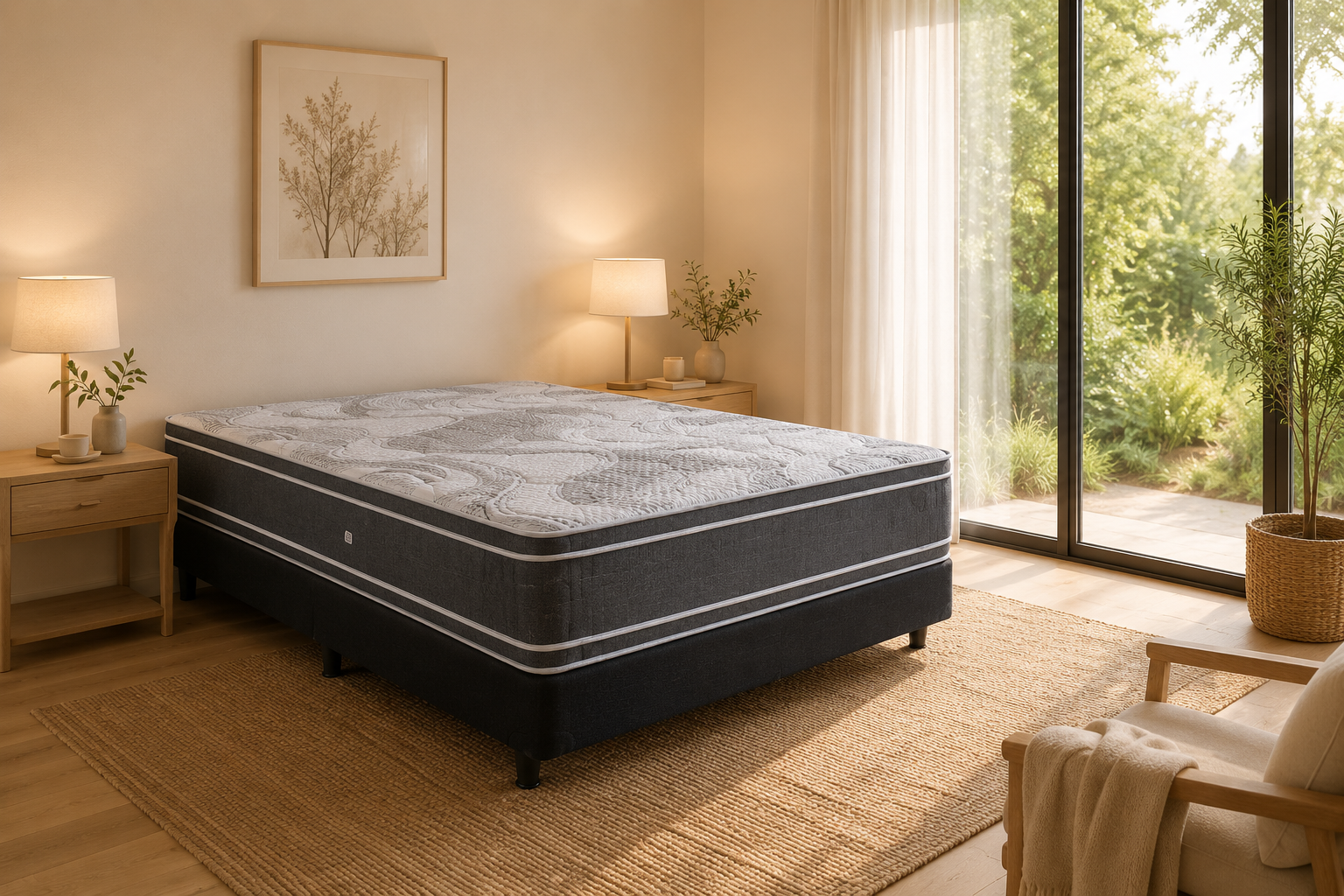 SOMIER FRONTERA ZINUS 1.40 RESORTES