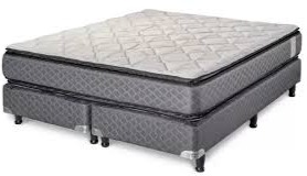 SOMIER PIERO NOVA KING SIZE ESPUMA ALTA DENSIDAD - Imagen 2