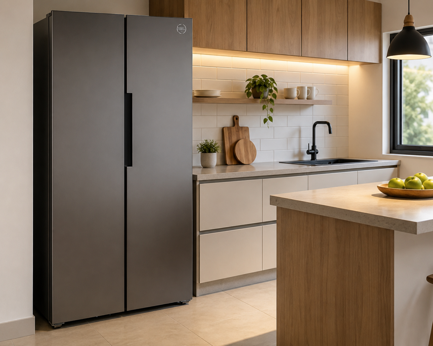 HELADERA NEBA 420 SIDE BY SIDE